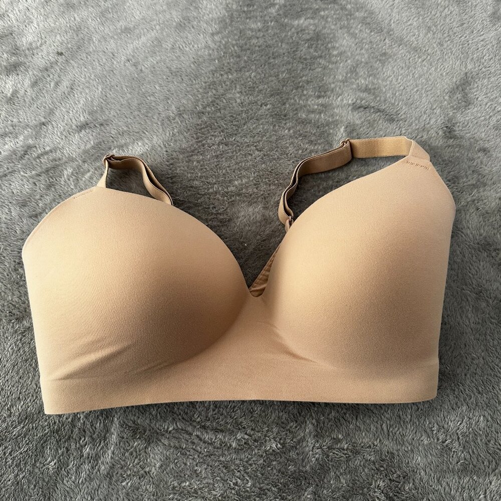 Soma Bra Enbliss Wireless Wire Free Women's 36DD Beige Nude